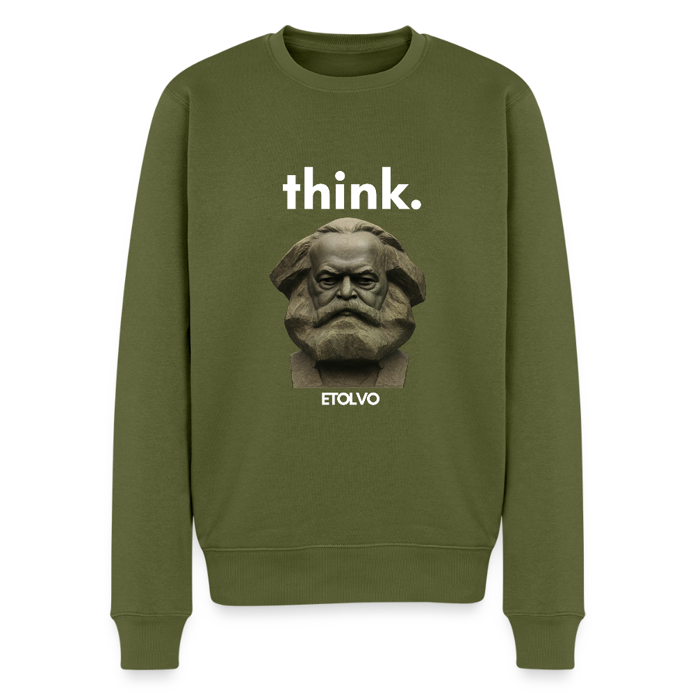 Männer Premium Pullover - Khaki