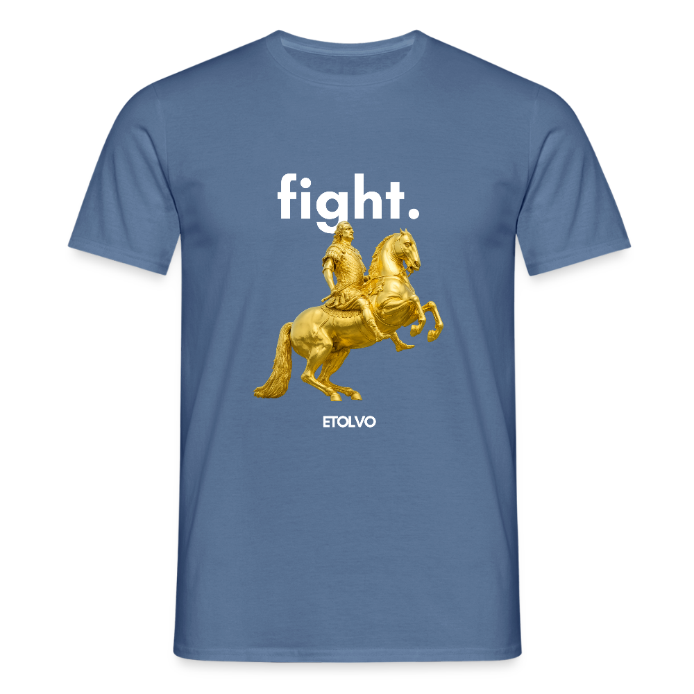 Männer T-Shirt - Taubenblau 