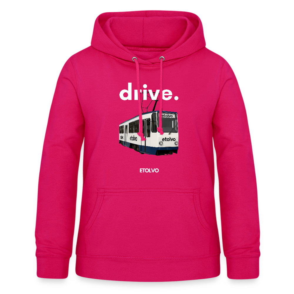 Frauen Hoodie - dunkles Pink