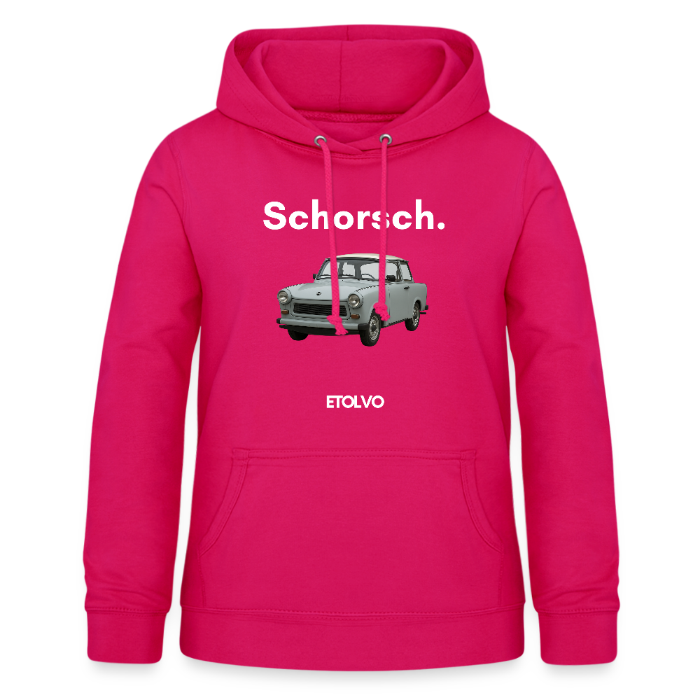 Frauen Hoodie - dunkles Pink