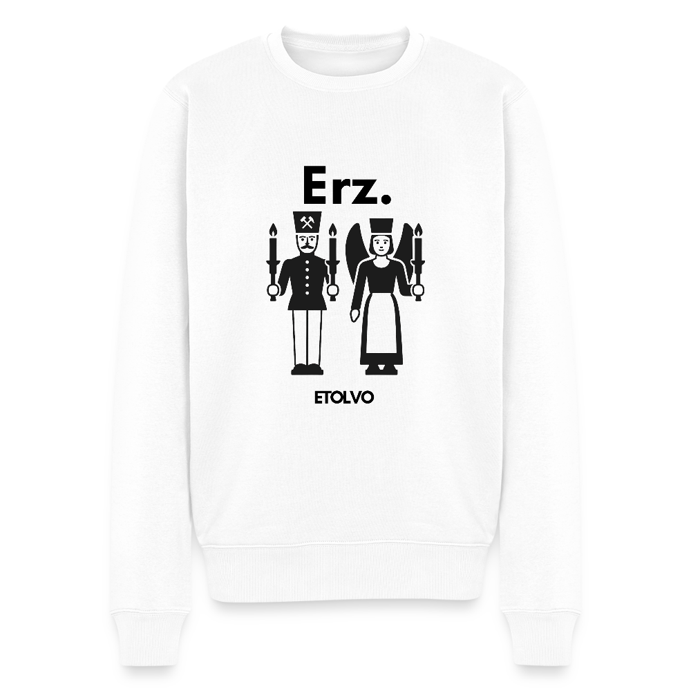 Männer Premium Pullover - Weiß