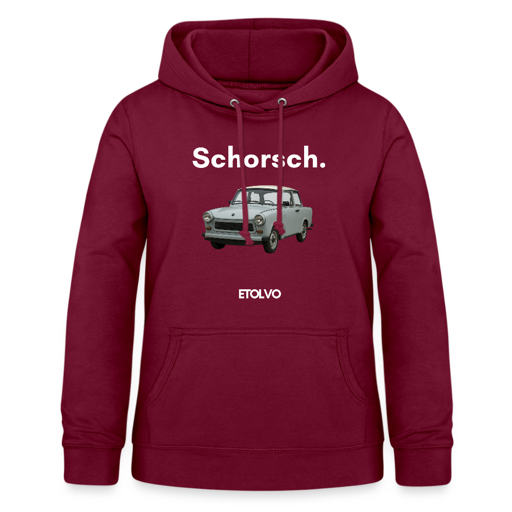 Frauen Hoodie - Bordeaux