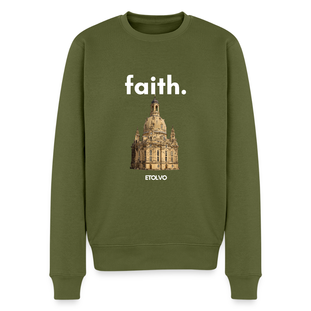 Männer Premium Pullover - Khaki