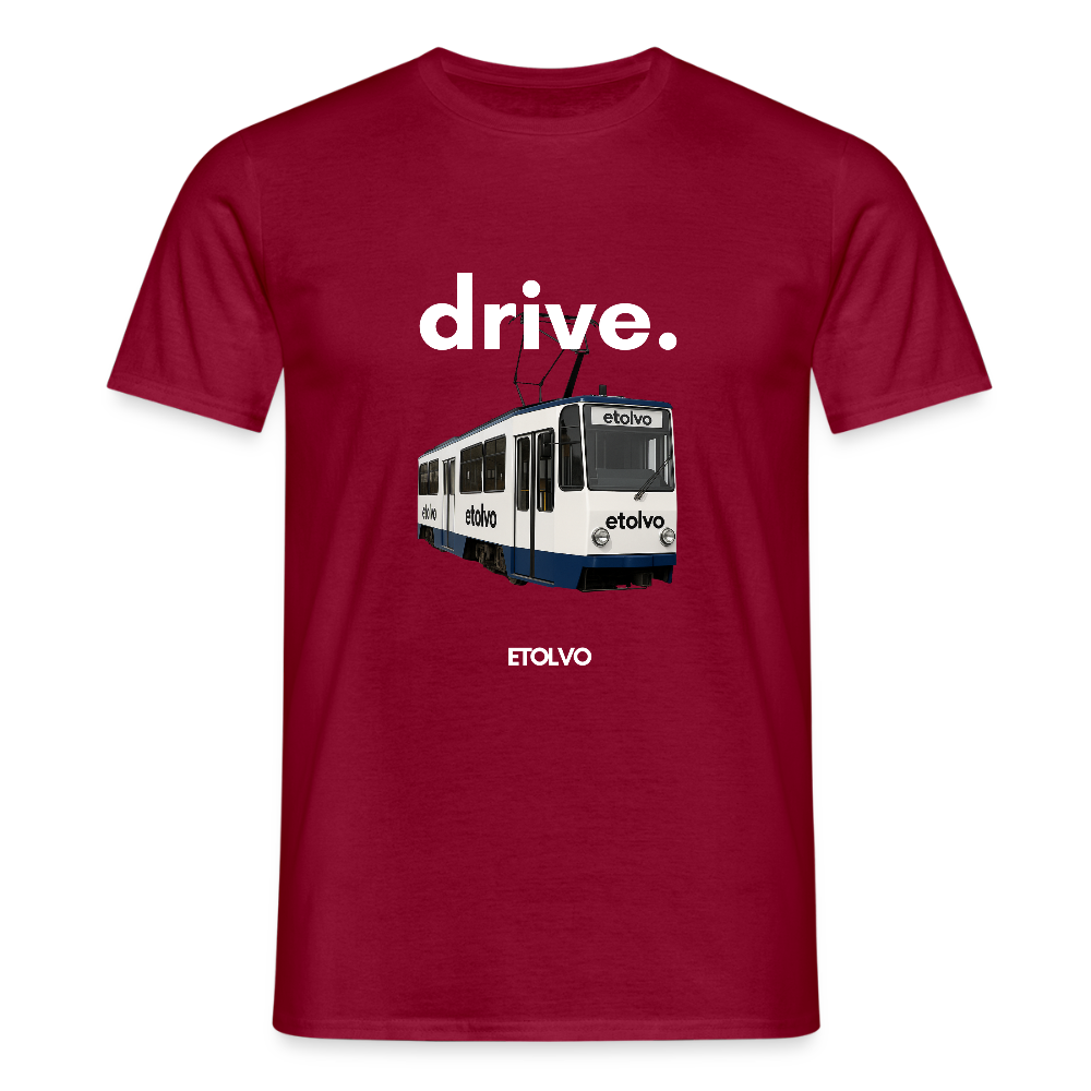 Männer T-Shirt - Ziegelrot