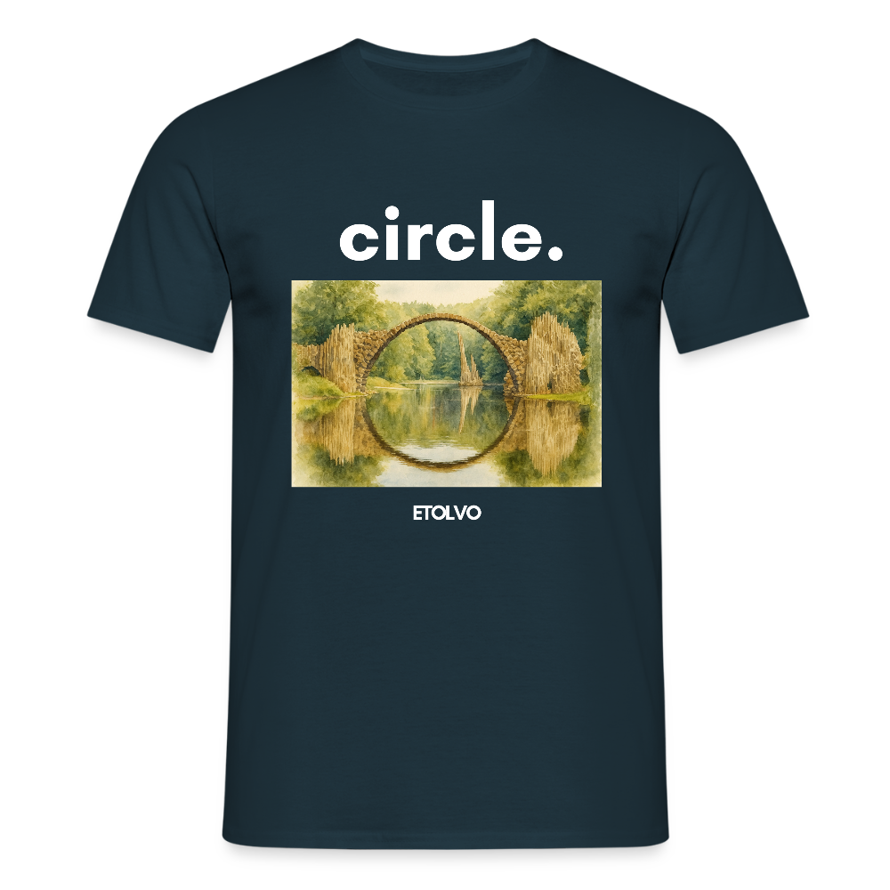 Männer T-Shirt - Navy