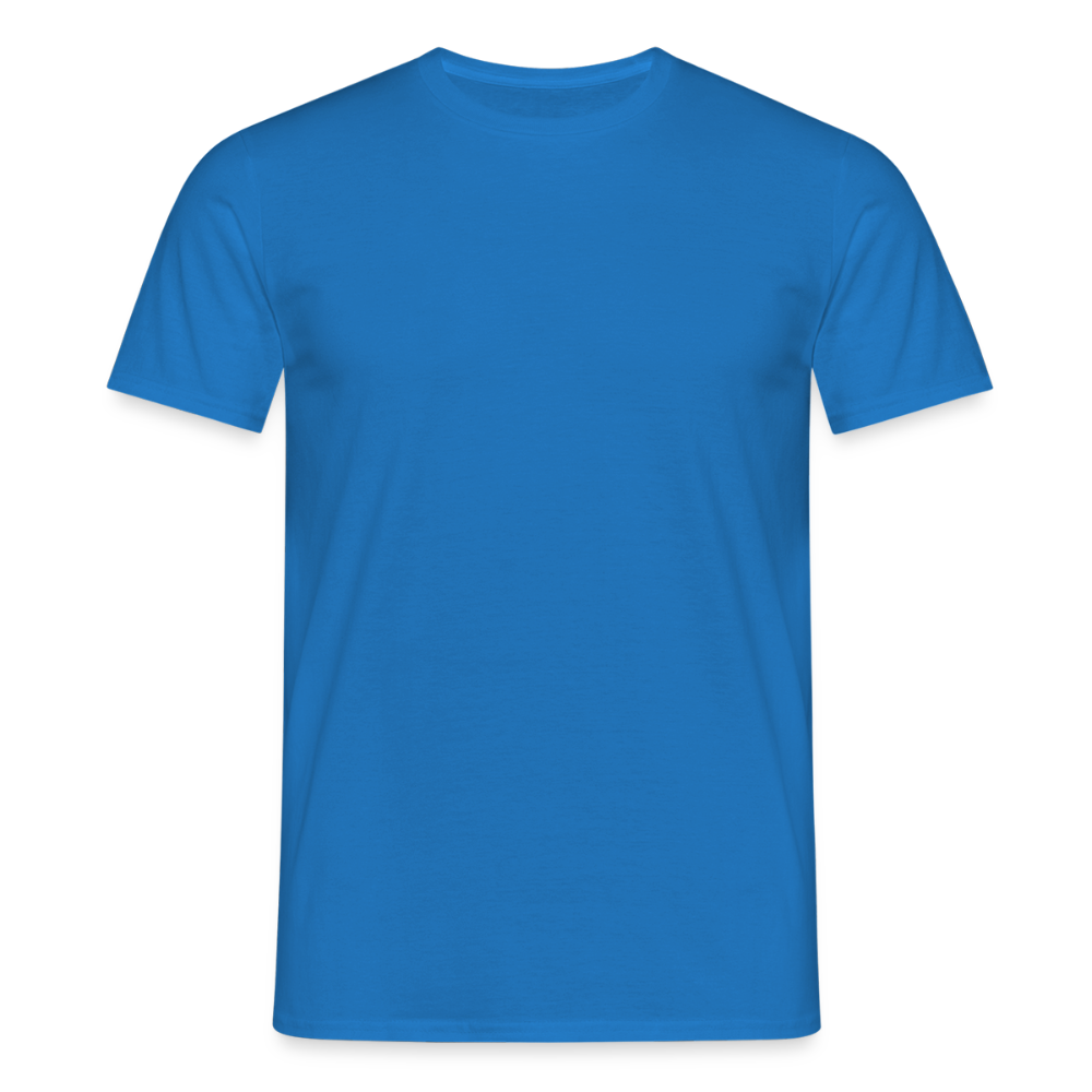 Männer T-Shirt - Royalblau