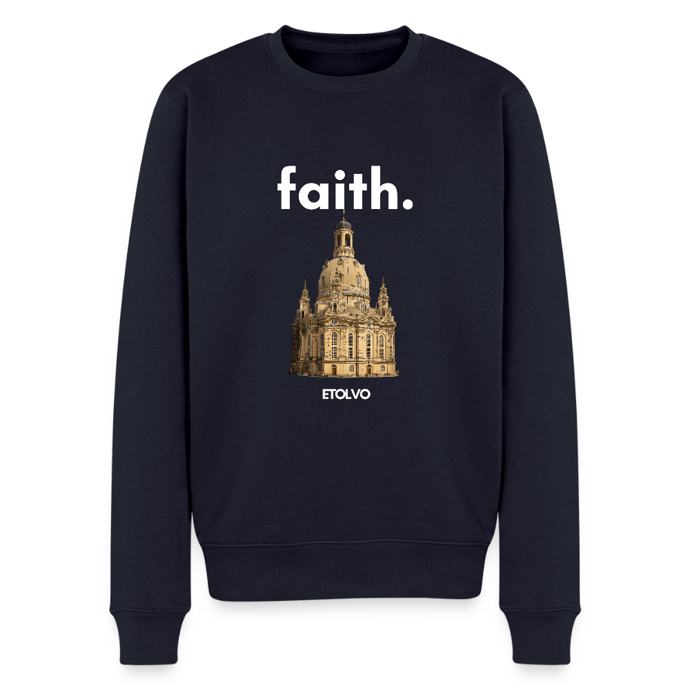 Männer Premium Pullover - Navy