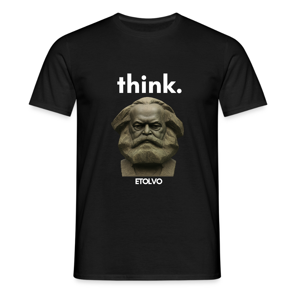 Männer T-Shirt - Schwarz