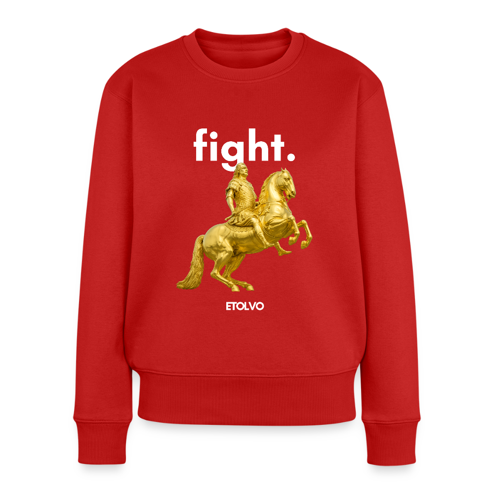 Frauen Premium Pullover - Rot