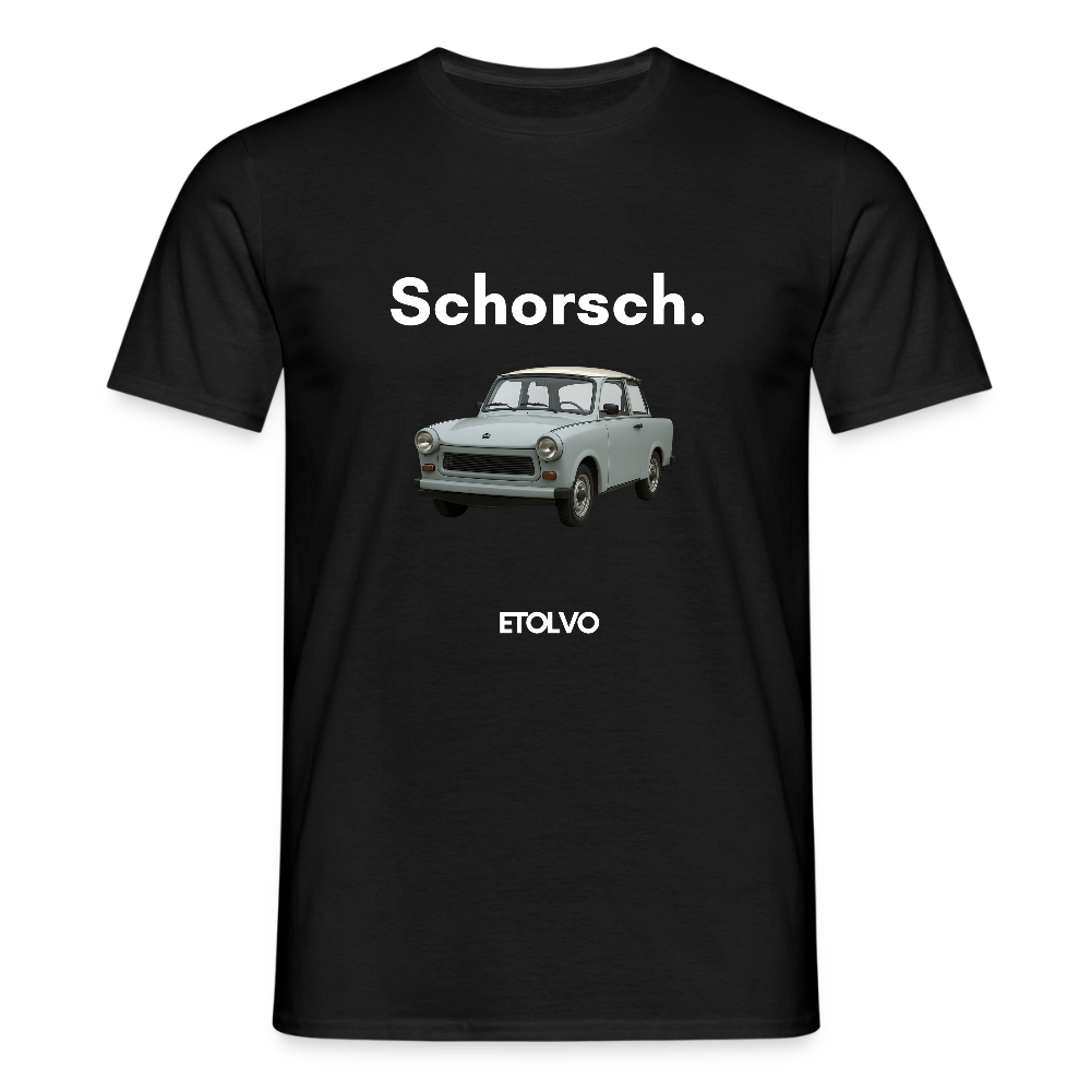 Männer T-Shirt - Schwarz