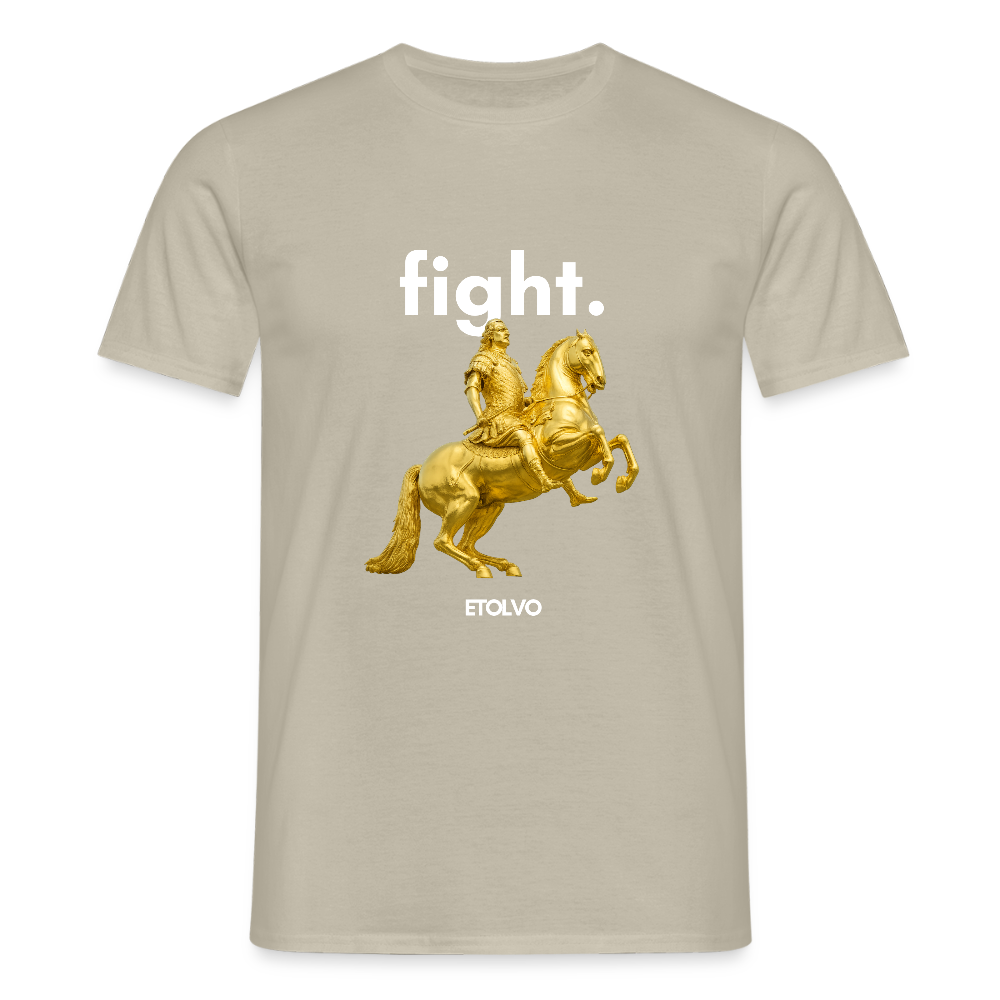 Männer T-Shirt - Sandbeige