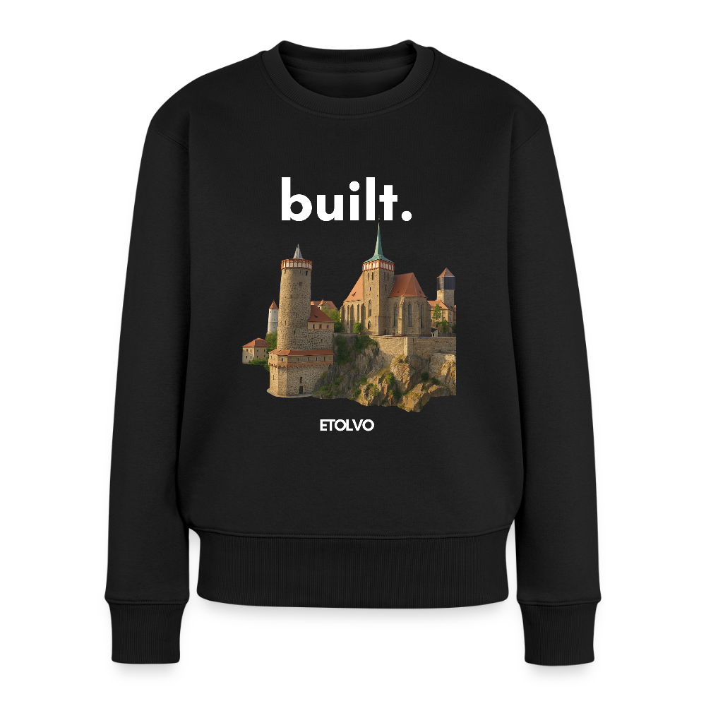 Frauen Premium Pullover - Schwarz