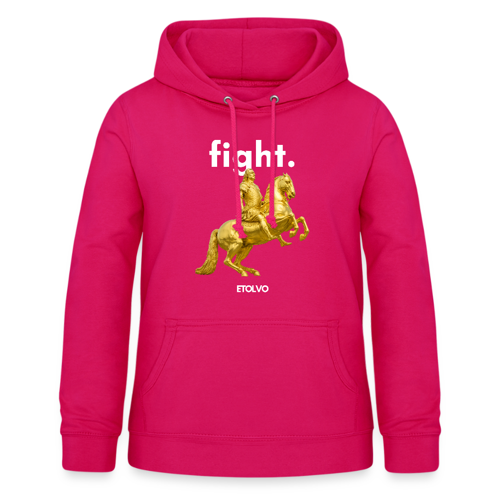Frauen Hoodie - dunkles Pink
