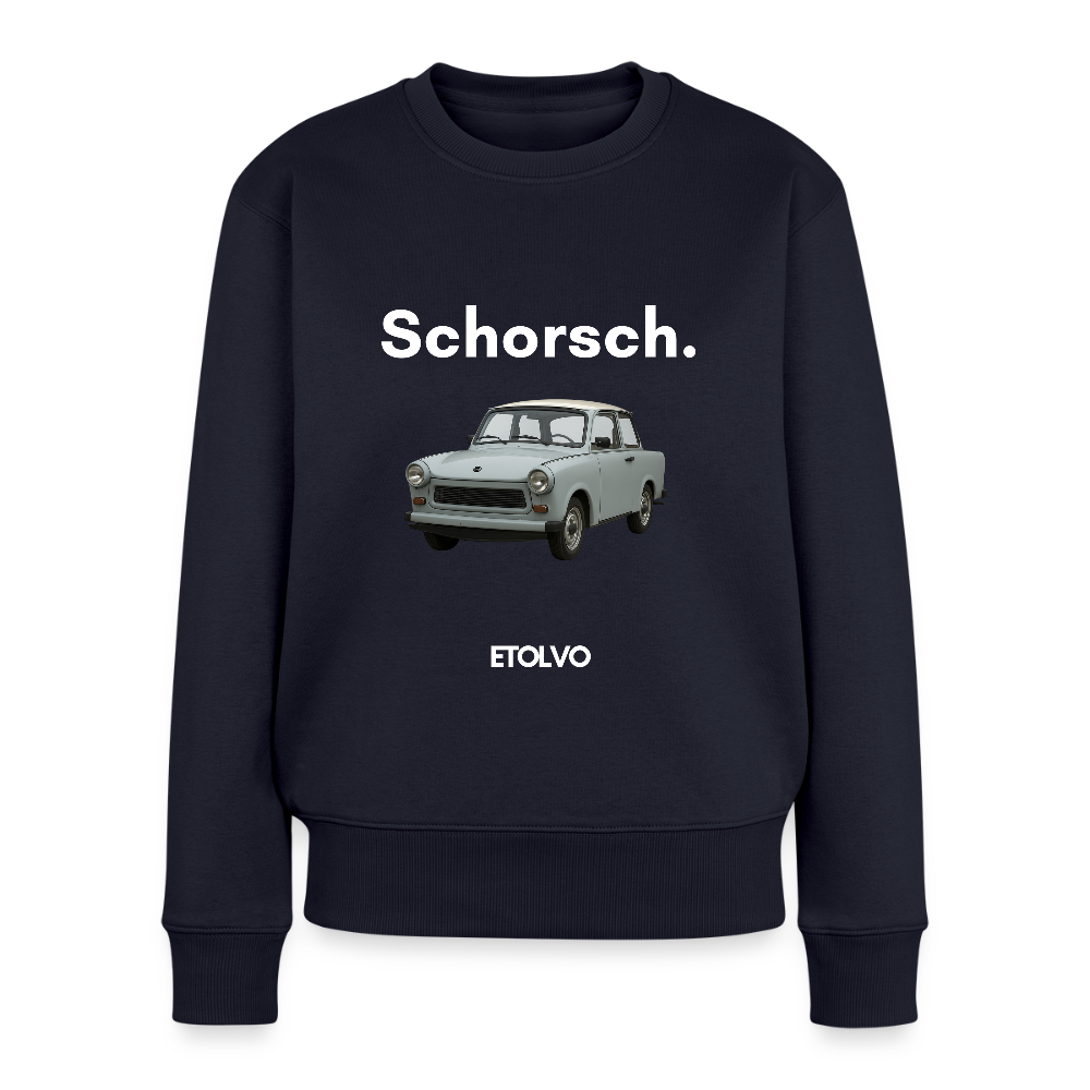 Frauen Premium Pullover - Navy