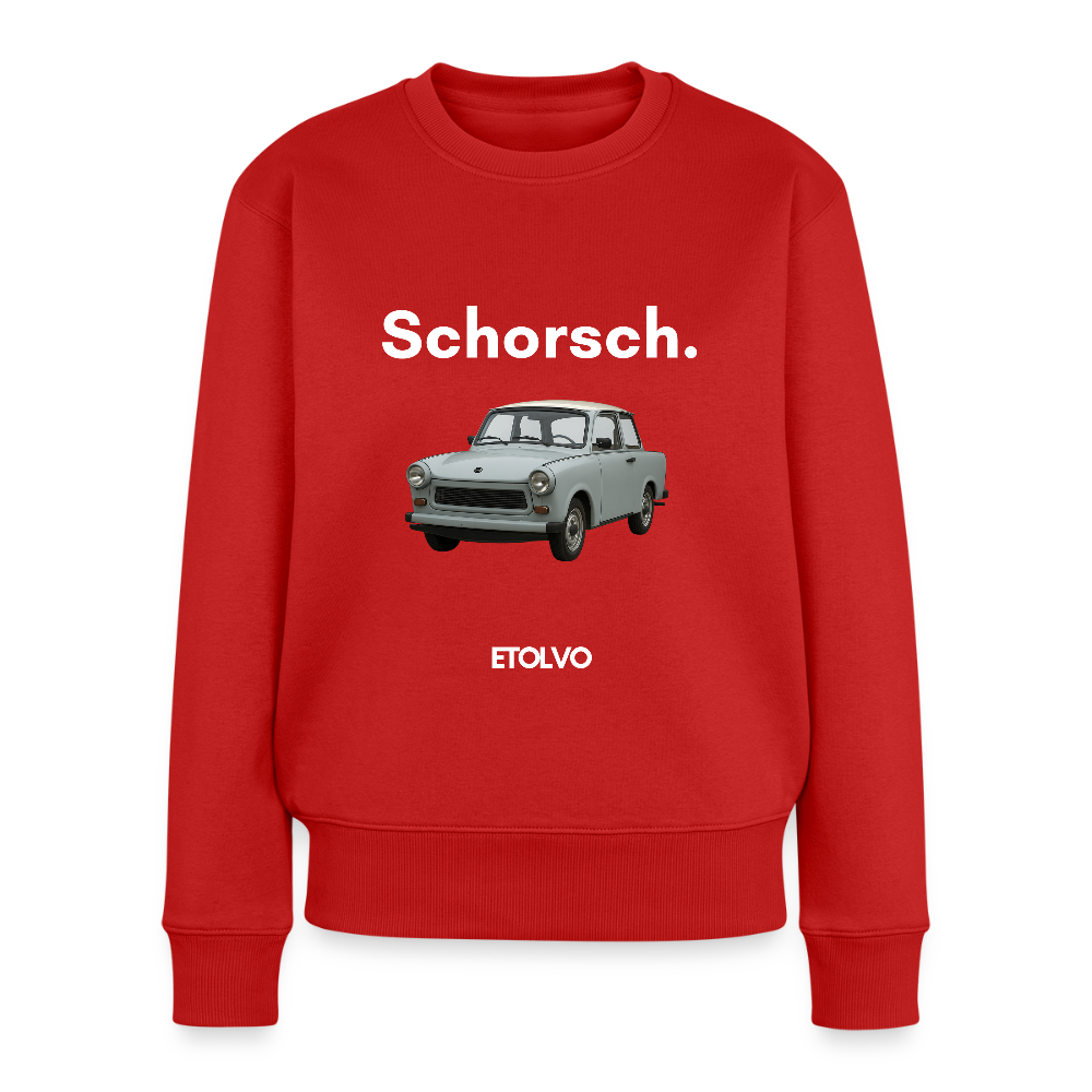 Frauen Premium Pullover - Rot