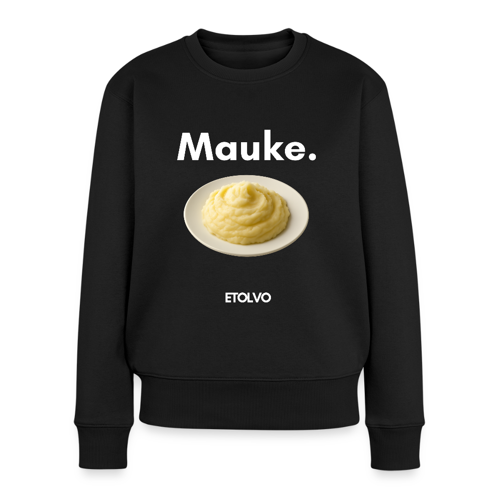 Frauen Premium Pullover - Schwarz