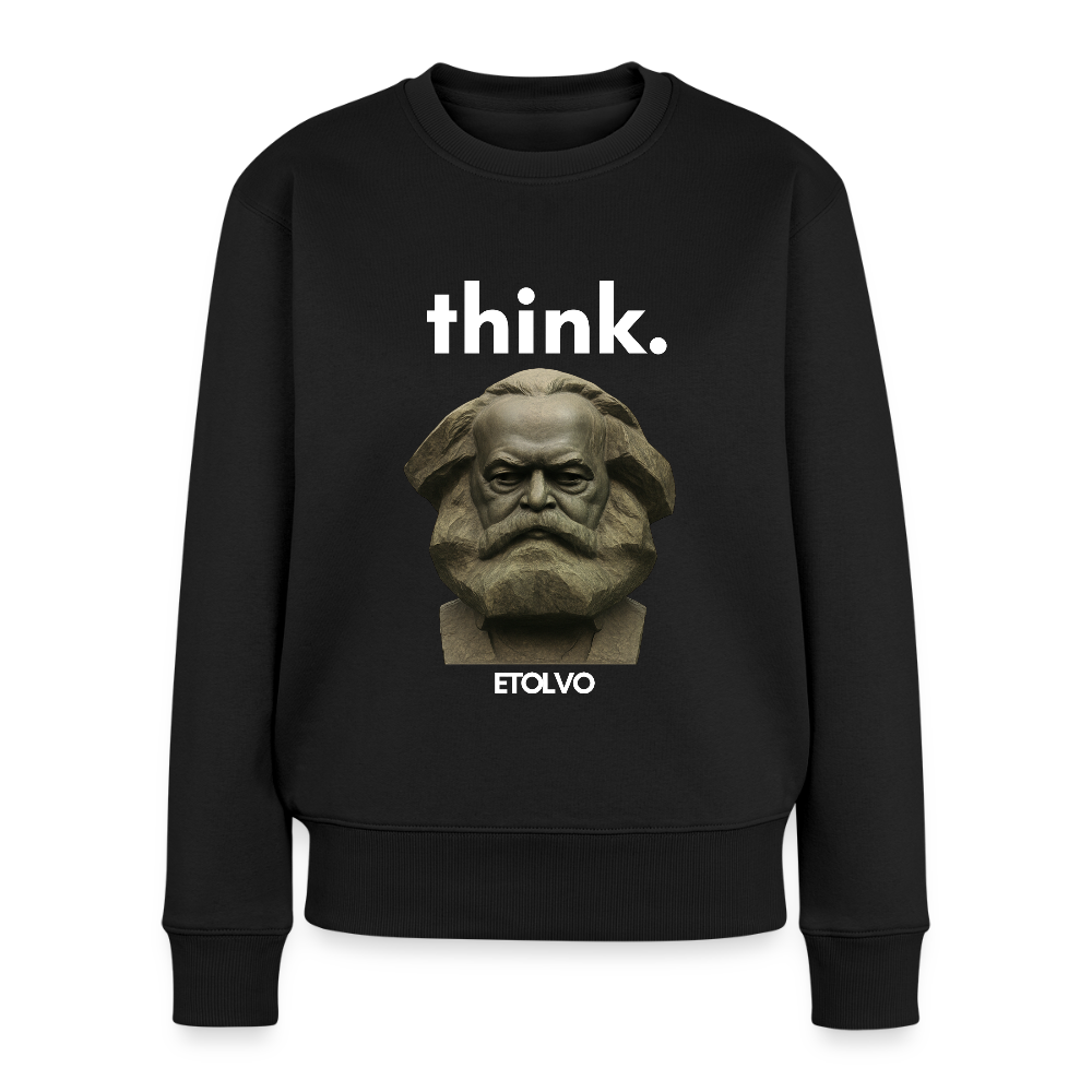 Frauen Premium Pullover - Schwarz