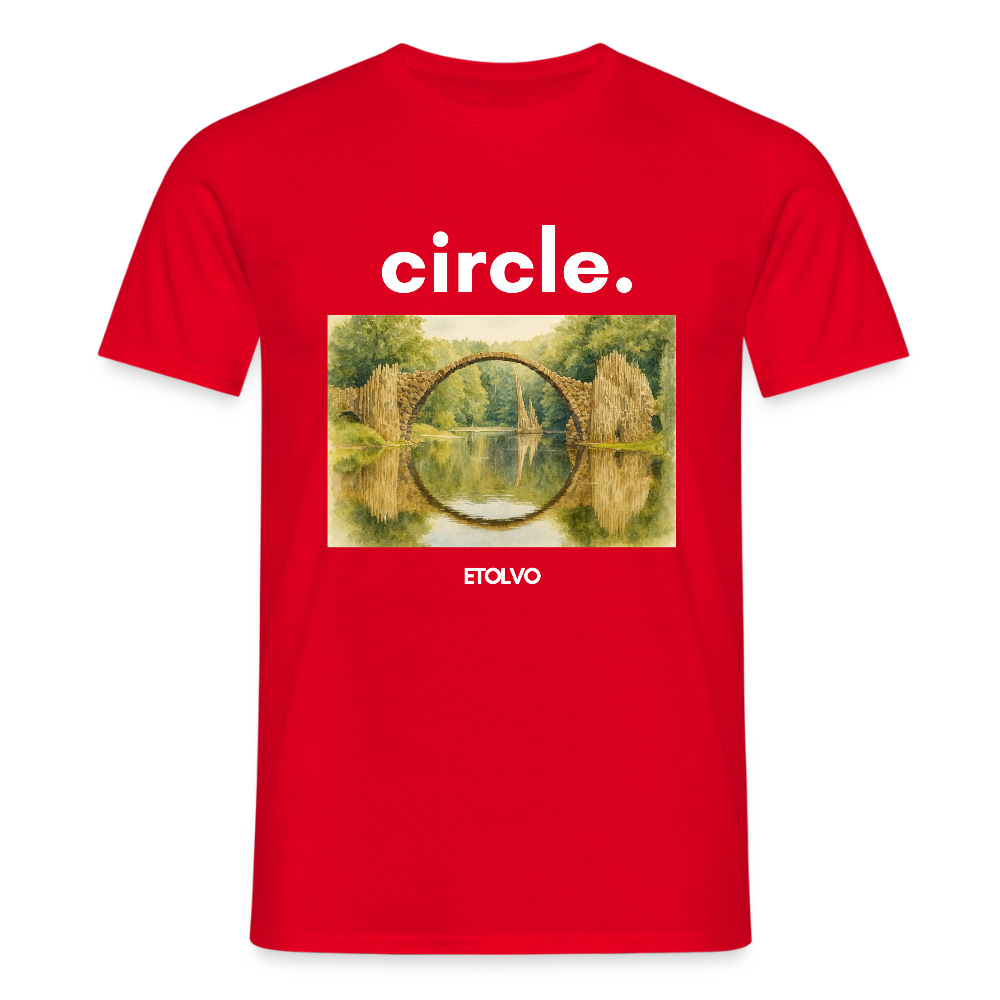 Männer T-Shirt - Rot