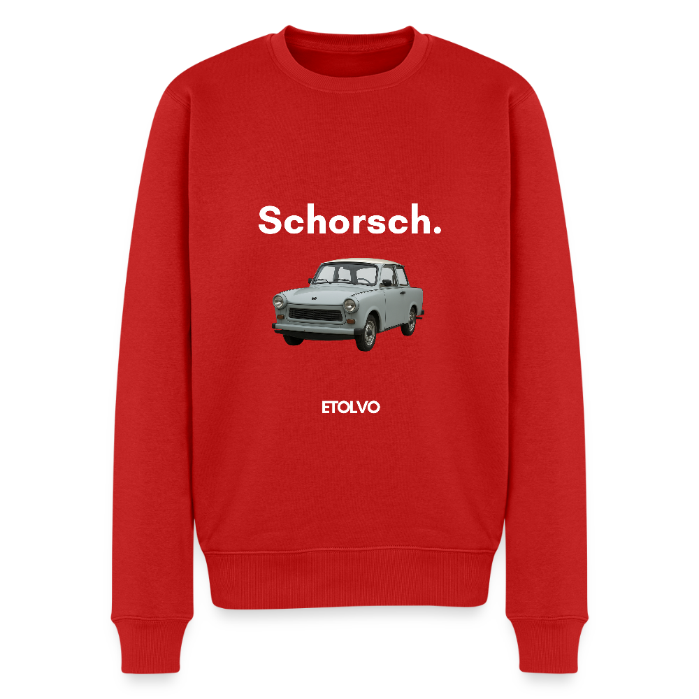 Männer Premium Pullover - Rot