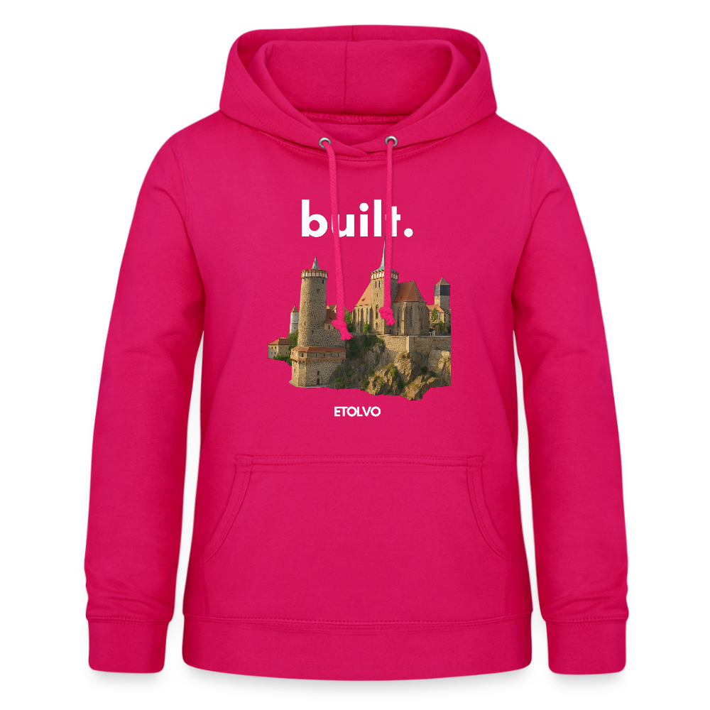 Frauen Hoodie - dunkles Pink