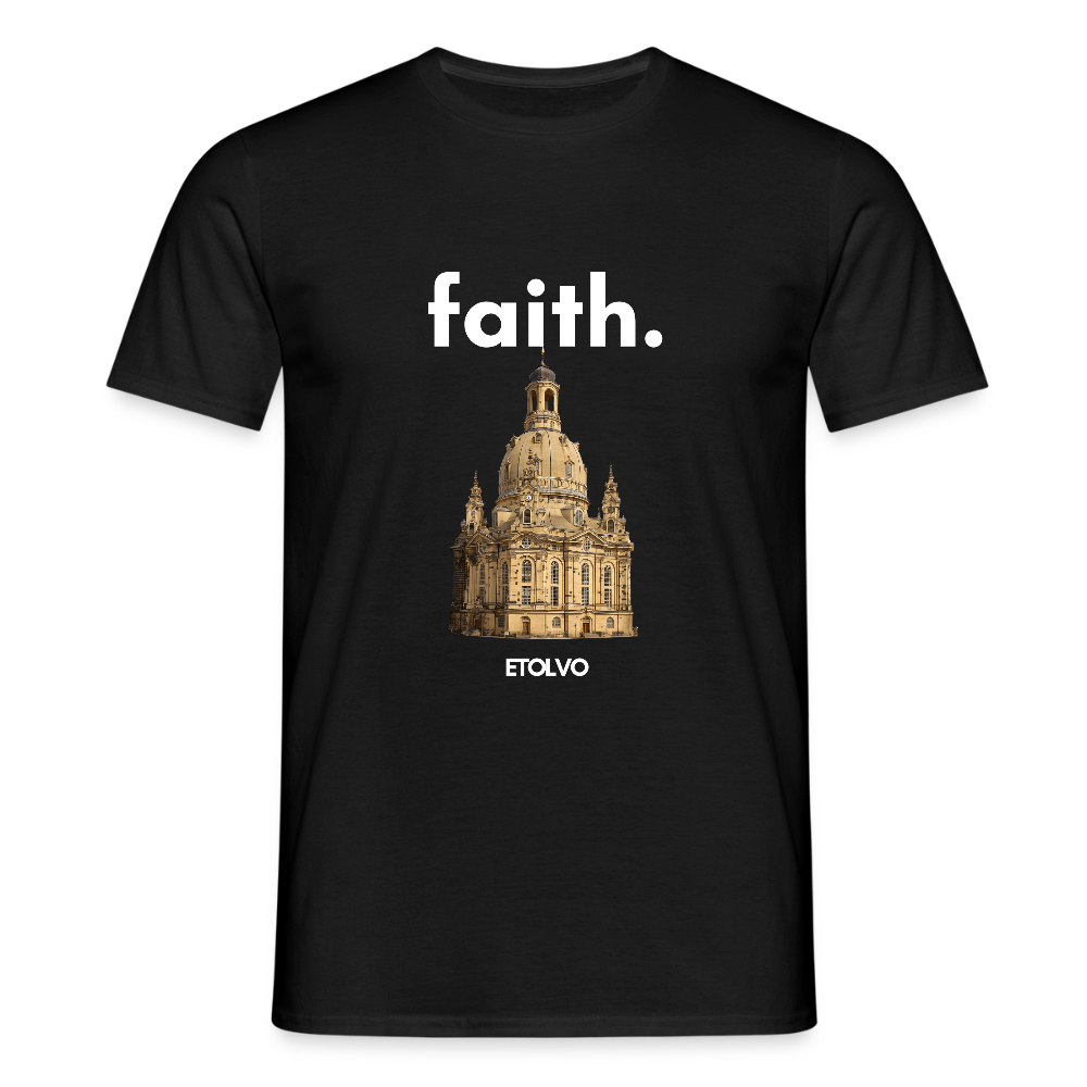 Männer T-Shirt - Schwarz