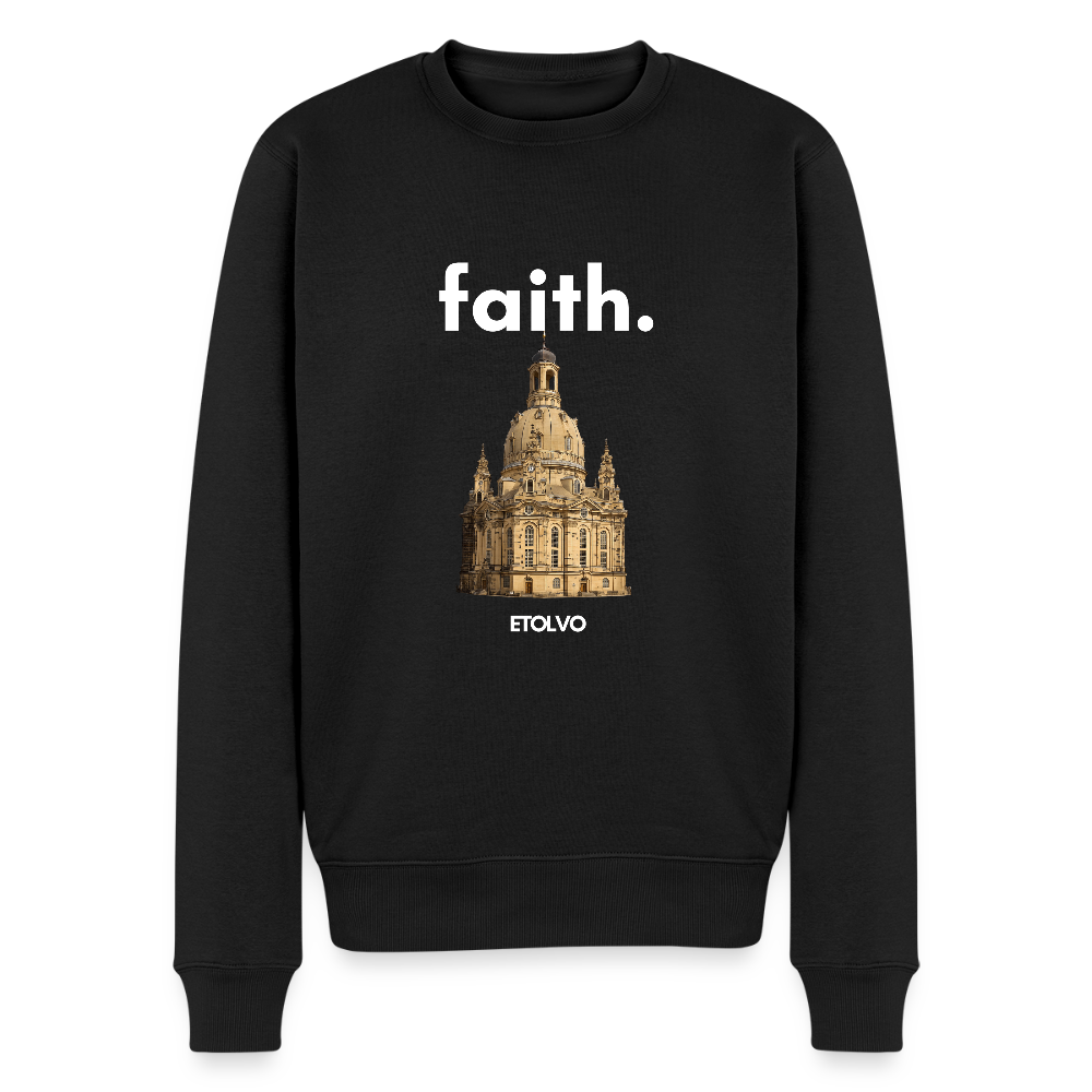 Männer Premium Pullover - Schwarz