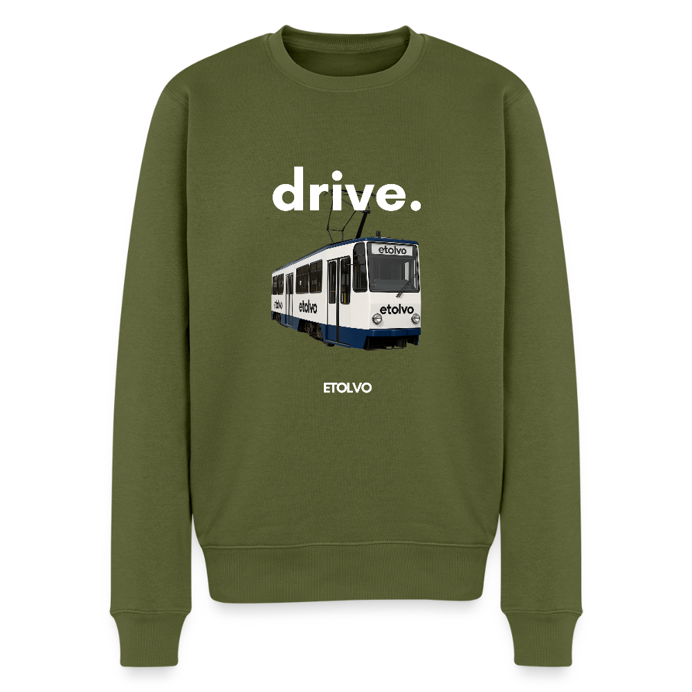 Männer Premium Pullover - Khaki