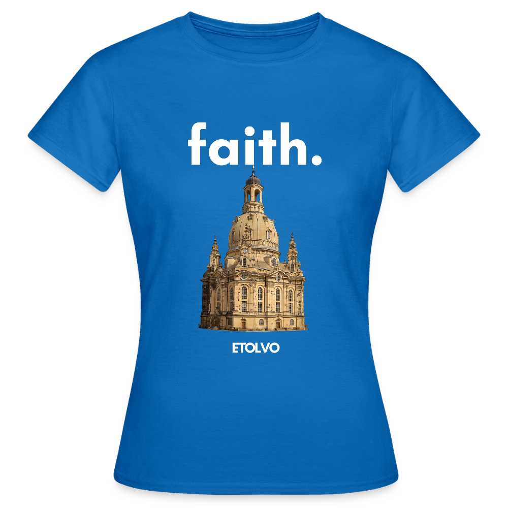 Frauen T-Shirt - Royalblau