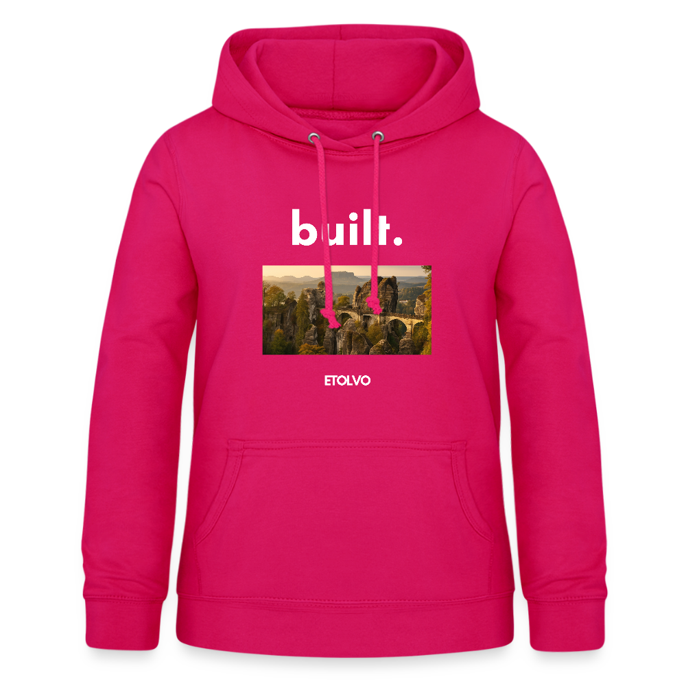 Frauen Hoodie - dunkles Pink