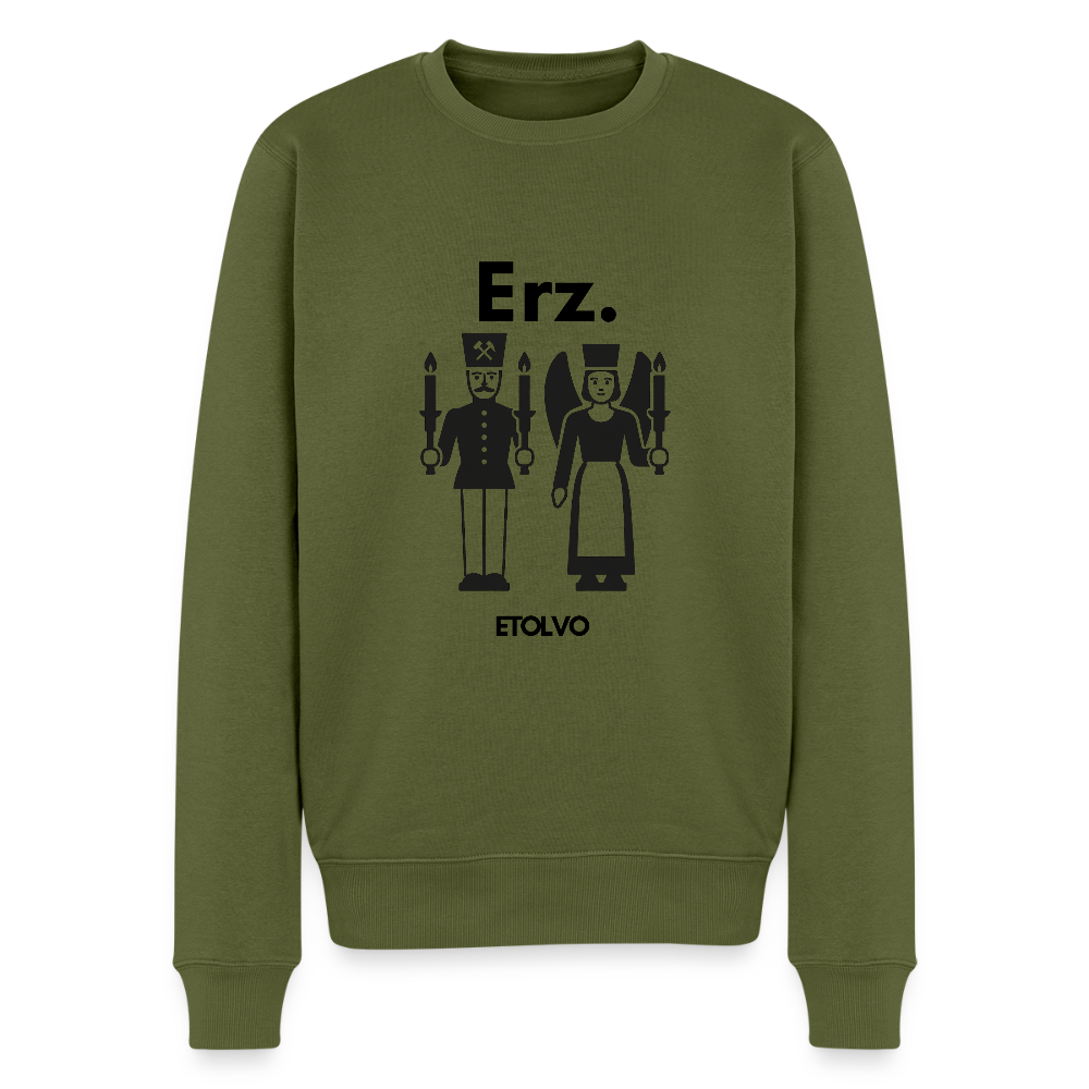 Männer Premium Pullover - Khaki