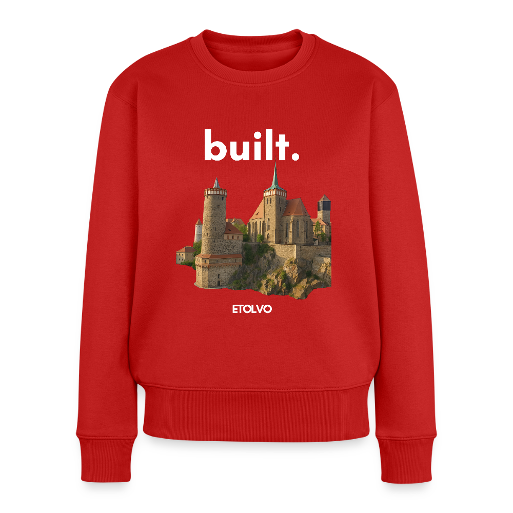 Frauen Premium Pullover - Rot