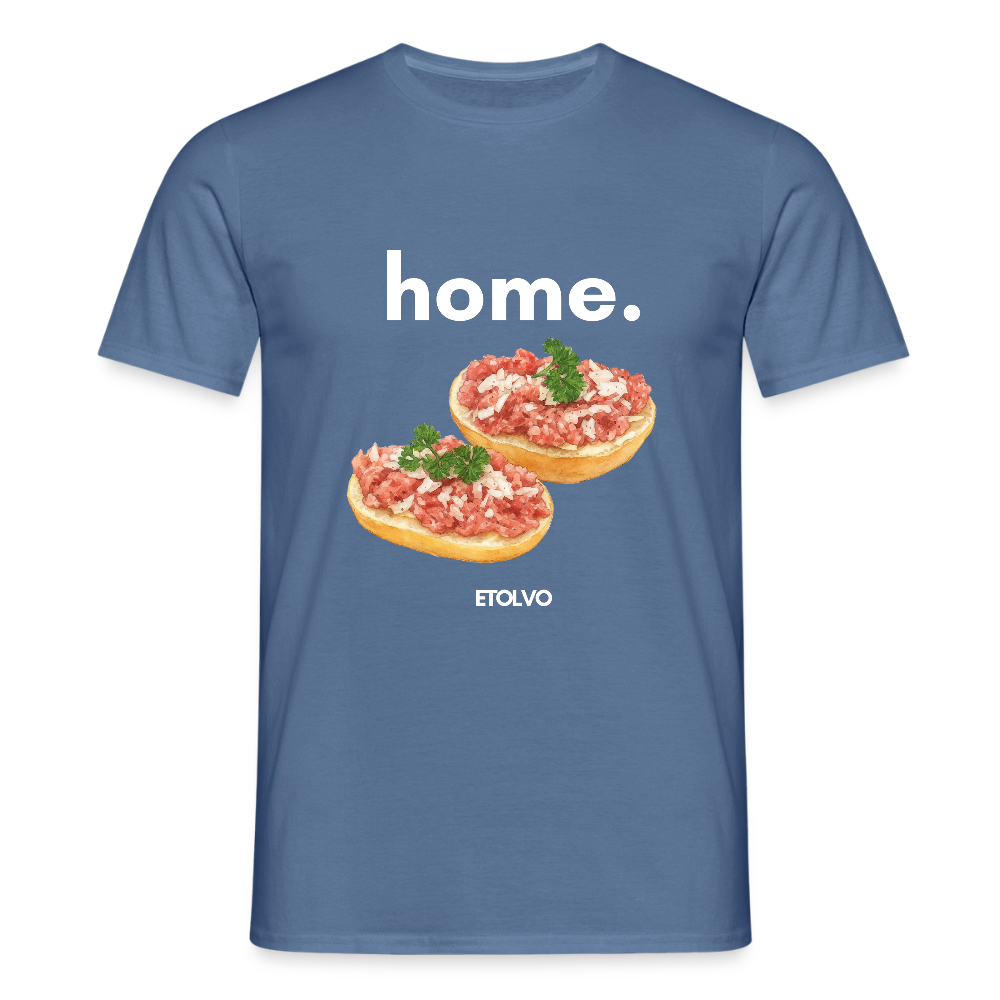 Männer T-Shirt - Taubenblau 