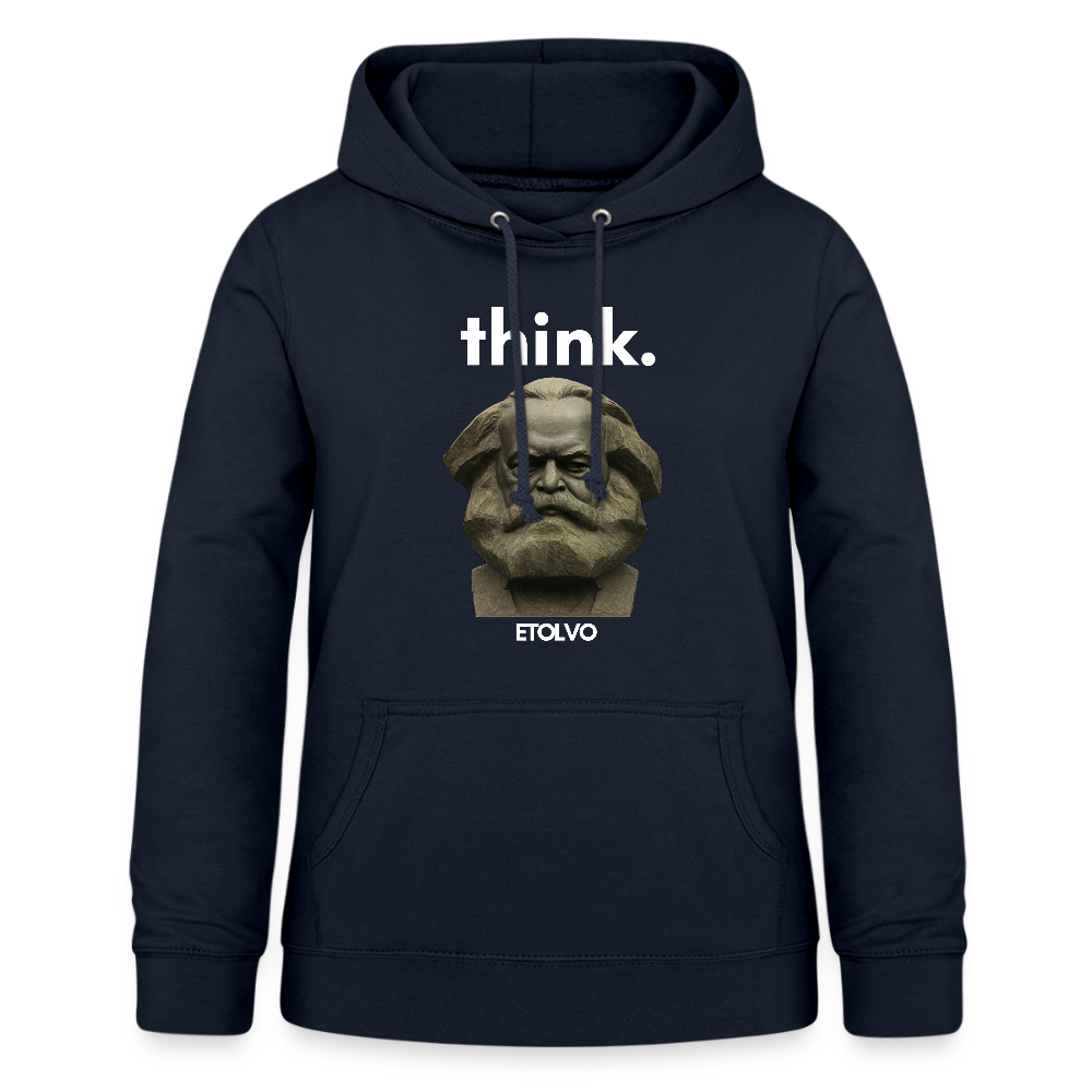 Frauen Hoodie - Navy