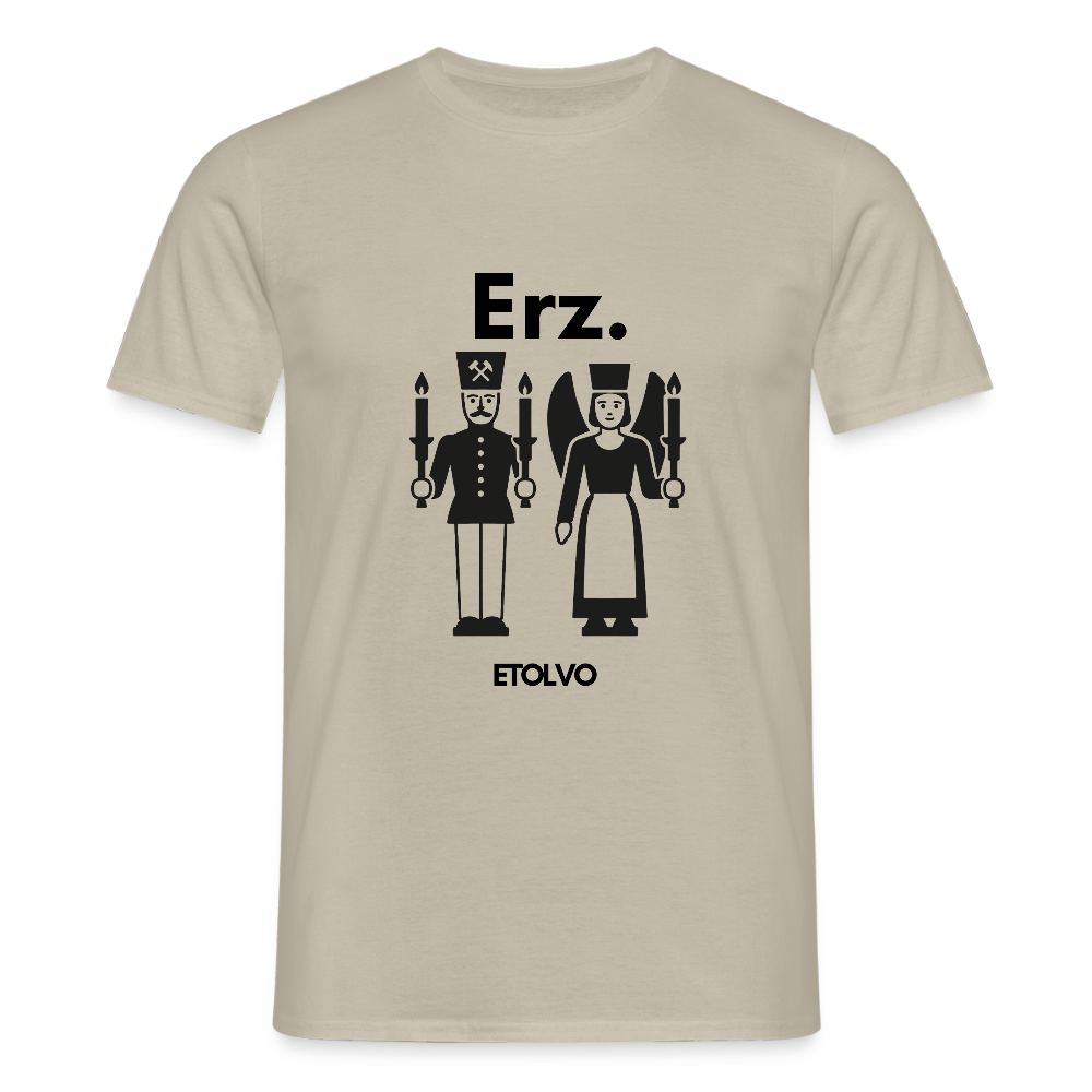 Männer T-Shirt - Sandbeige