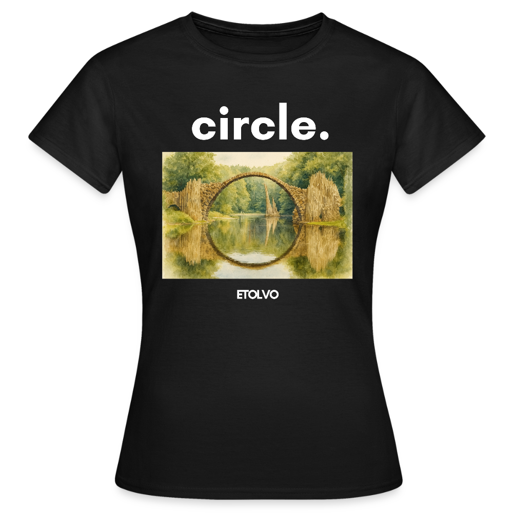 Frauen T-Shirt - Schwarz