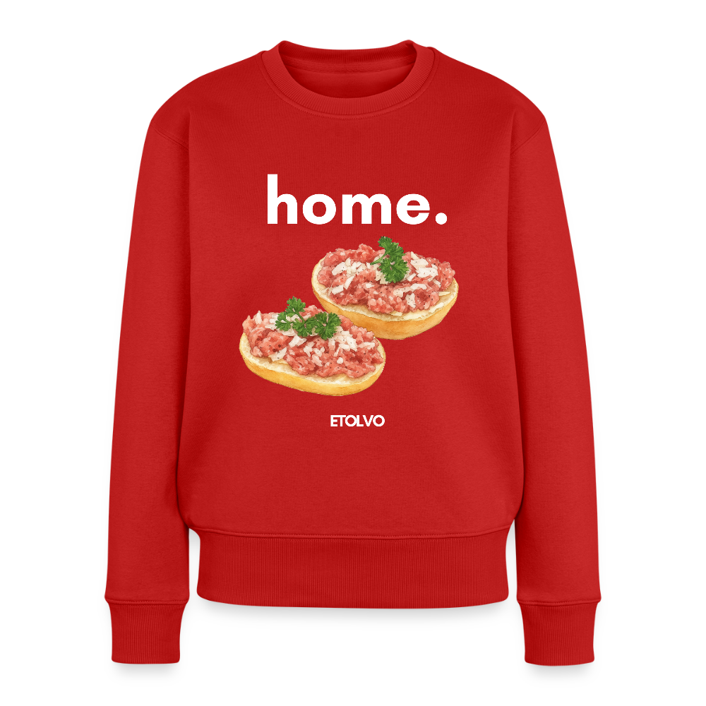 Frauen Premium Pullover - Rot