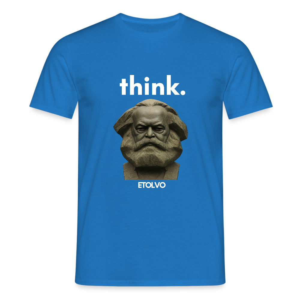 Männer T-Shirt - Royalblau