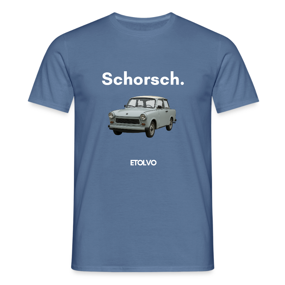 Männer T-Shirt - Taubenblau 
