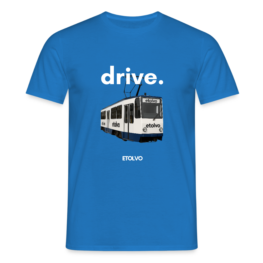 Männer T-Shirt - Royalblau