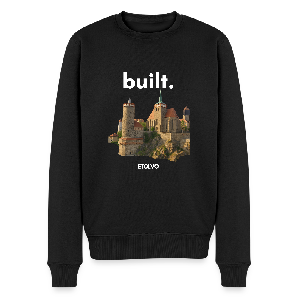 Männer Premium Pullover - Schwarz