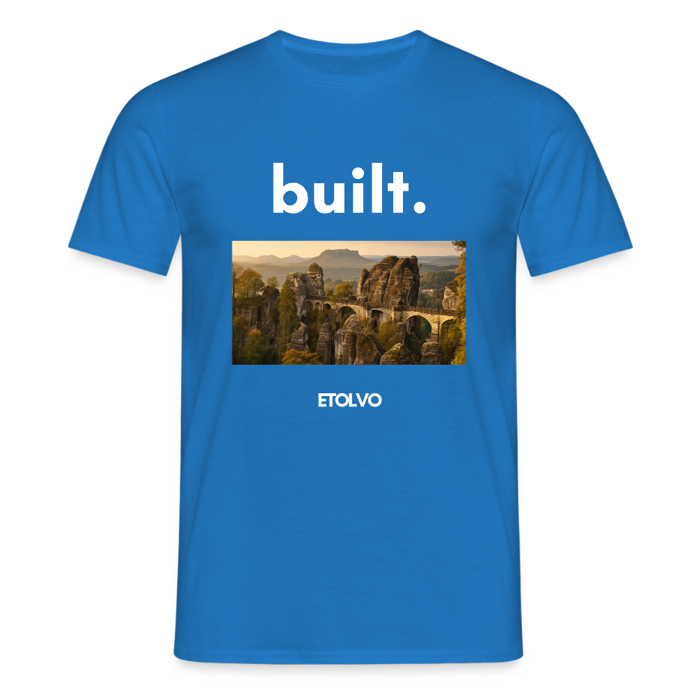 Männer T-Shirt - Royalblau