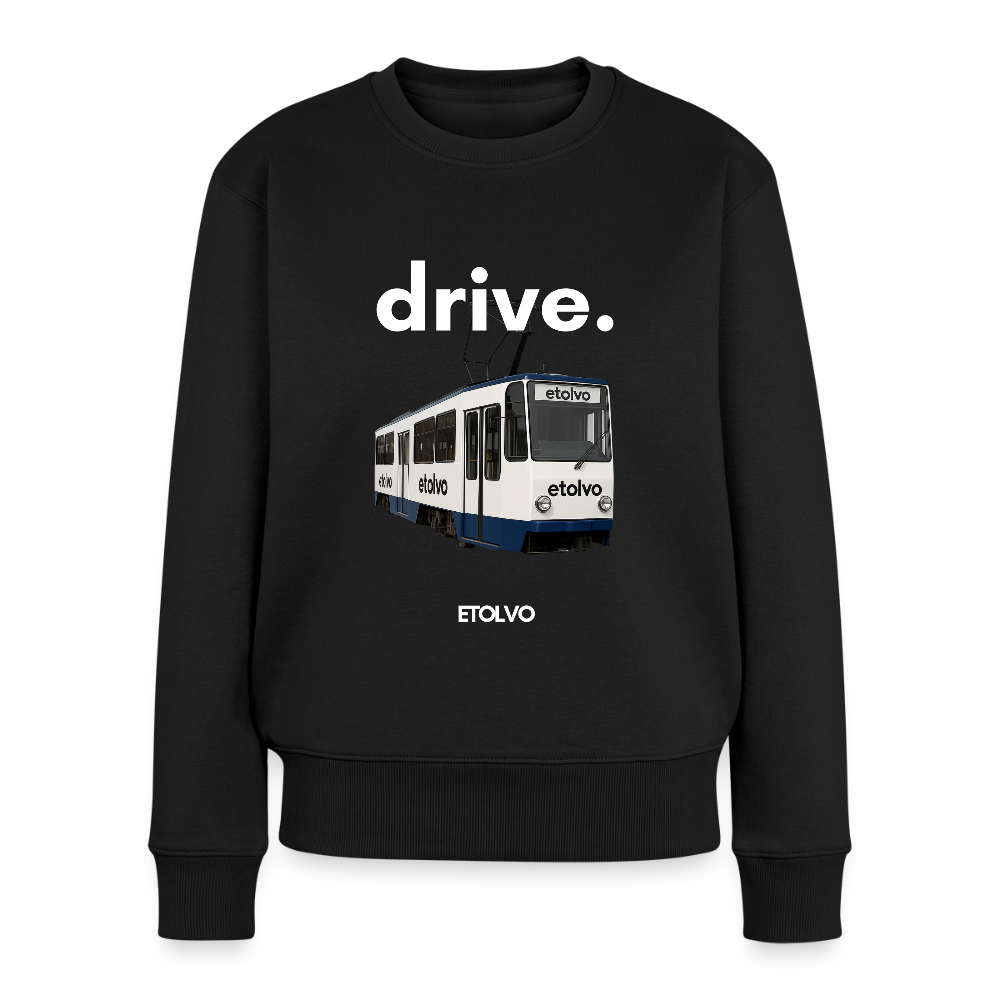 Frauen Premium Pullover - Schwarz