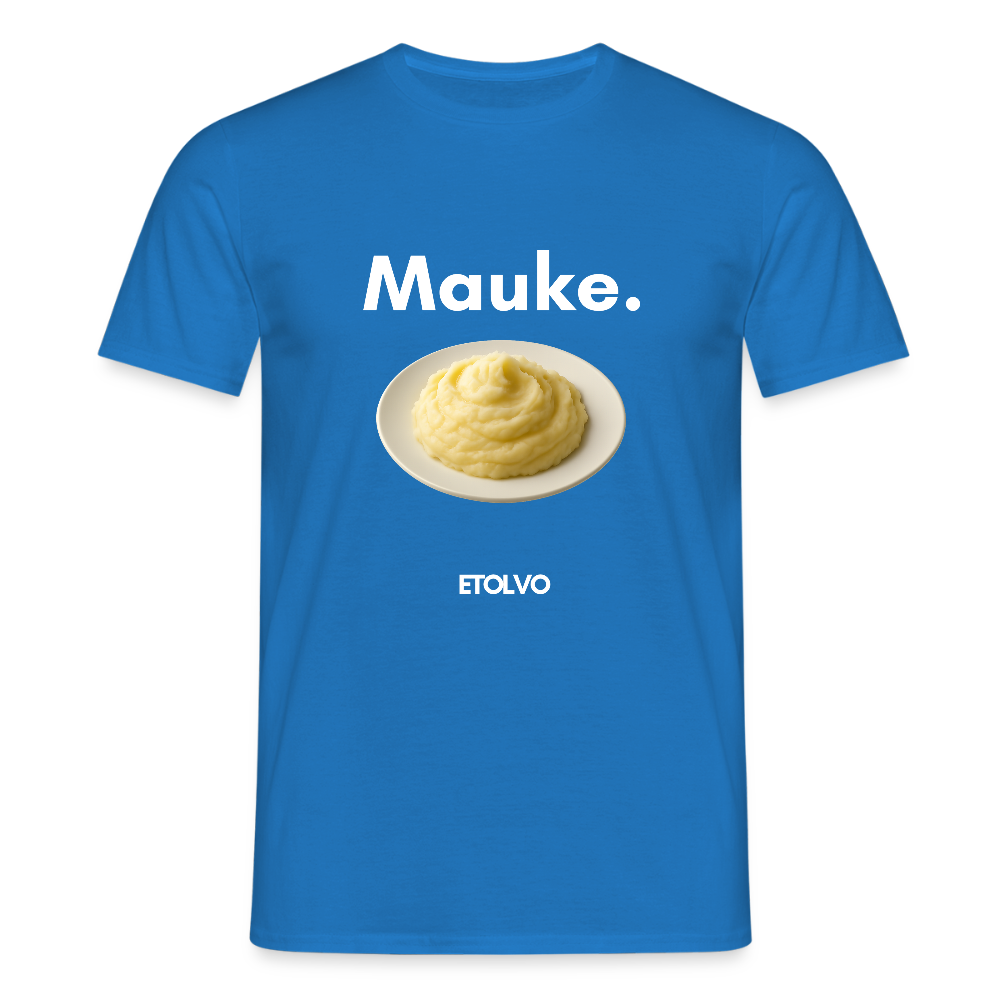 Männer T-Shirt - Royalblau