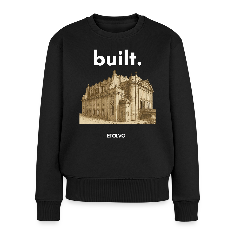 Frauen Premium Pullover - Schwarz