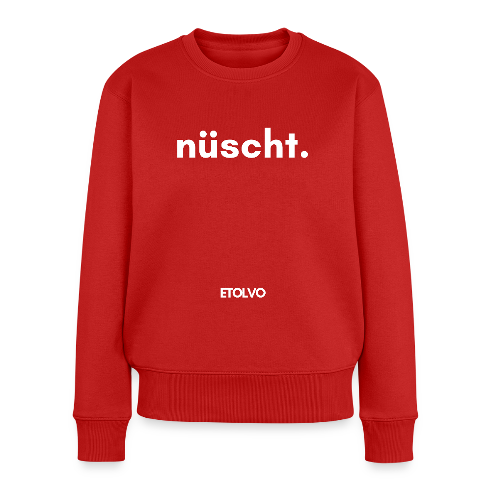 Frauen Premium Pullover - Rot