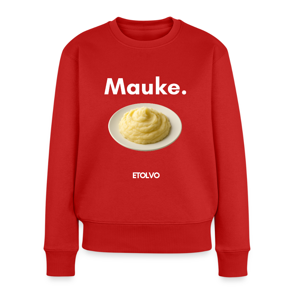 Frauen Premium Pullover - Rot