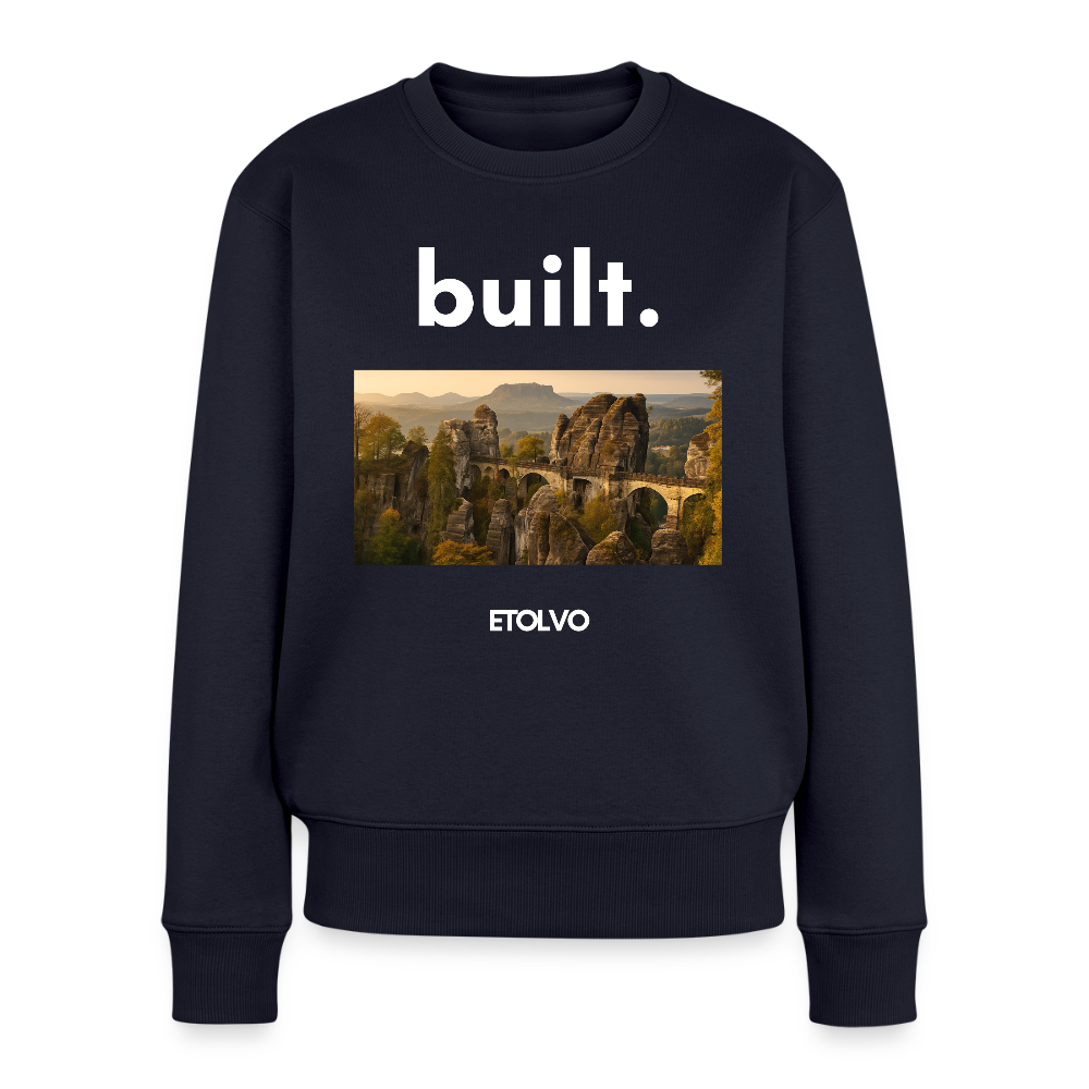 Frauen Premium Pullover - Navy