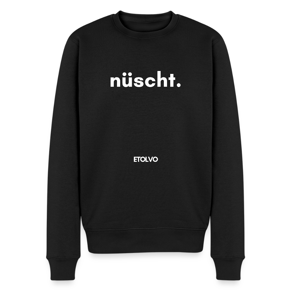 Männer Premium Pullover - Schwarz