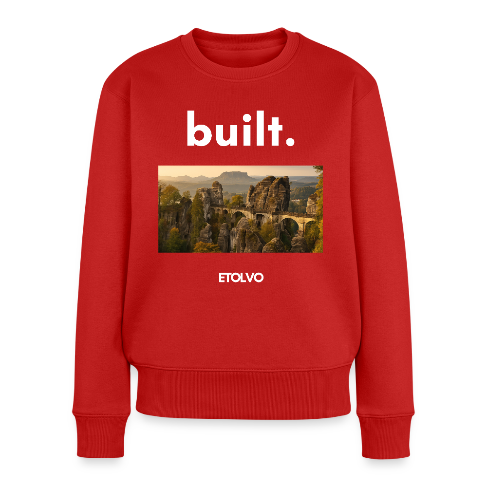 Frauen Premium Pullover - Rot