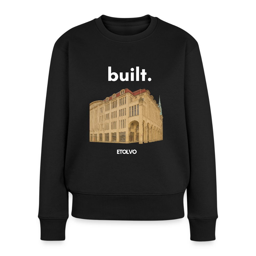 Frauen Premium Pullover - Schwarz